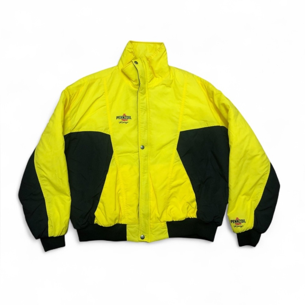 Pennzoil Swingster Quilted Racing Jacket men’s Sz XL